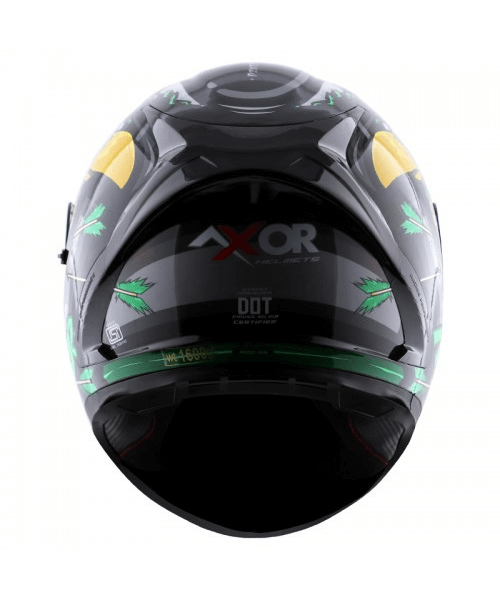 Axor Street Zazu Helmet - Black Green
