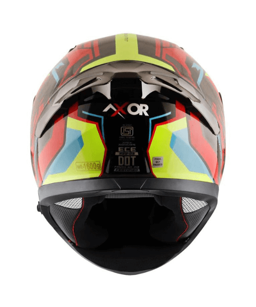 Axor Apex Roadtrip Helmet - Gloss Black Red