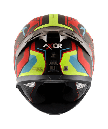 Axor Apex Roadtrip Helmet - Matt Black Red