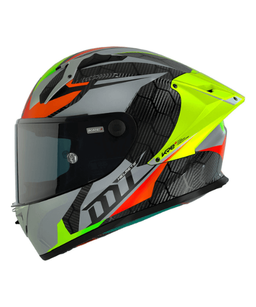 MT Kre+ Projectile Carbon Fiber Helmet - Multicolour