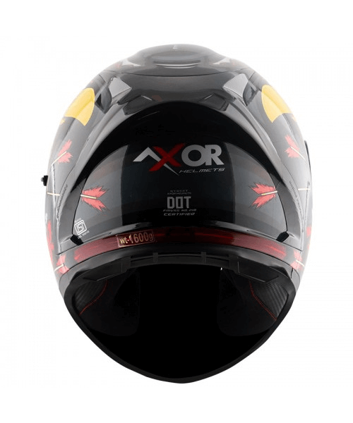 Axor Street Zazu Helmet - Black Red