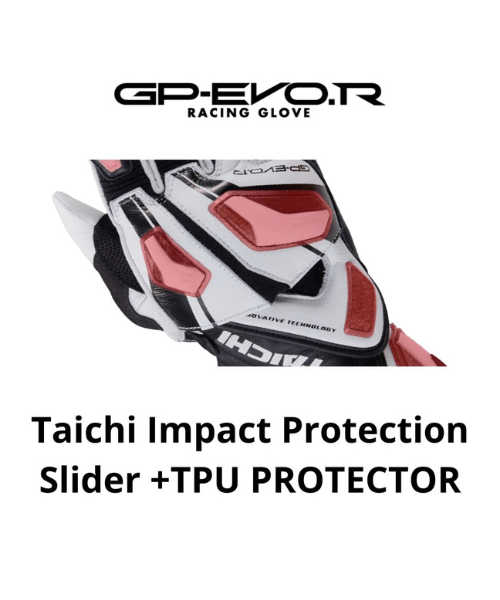 RS Taichi GP Evo R Racing Gloves - Red