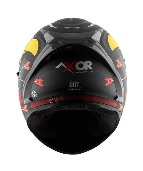 Axor Street Zazu Helmet - Dull Black Red