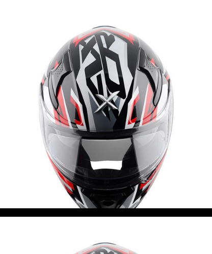 Axor Apex Streak Helmet - Gloss Black Red