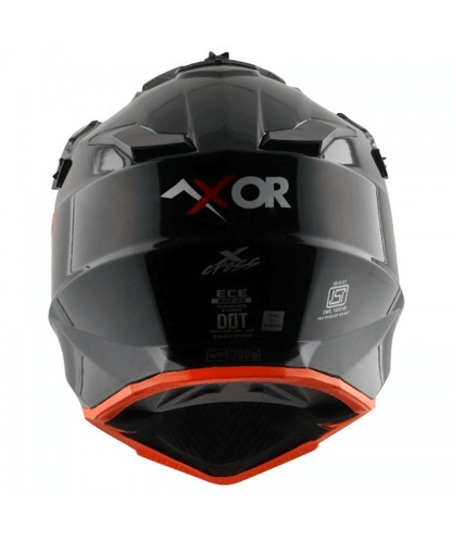 Axor X-Cross Helmet - Black Orange