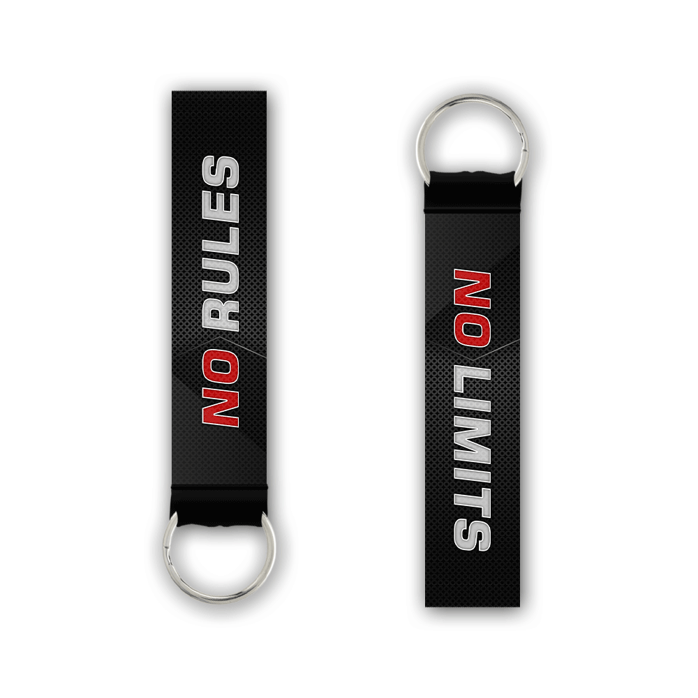 No Rules No Limits Keychain