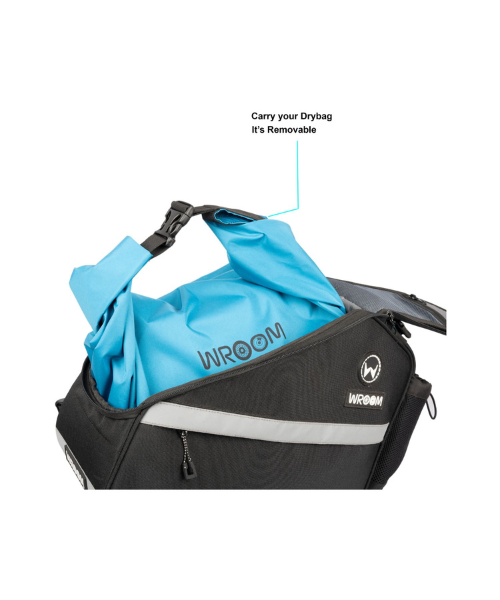 Wroom Peak Waterproof Semi Rigid Saddlebag - 54 litres