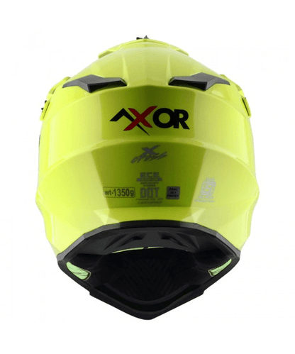 Axor X-Cross Helmet - Neon Yellow Green