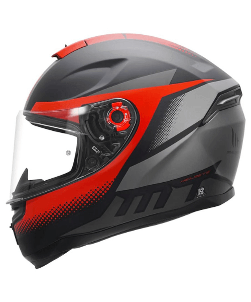 MT Hummer Brick Helmet - Matt Red