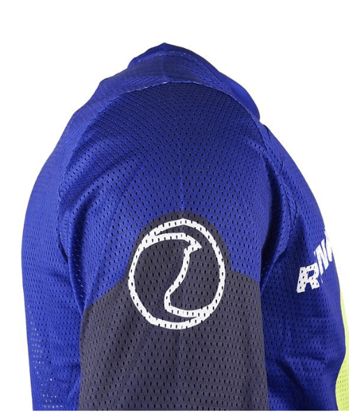Rynox Switchback Neo Offroad Jersey - Blue Hi-Viz Green