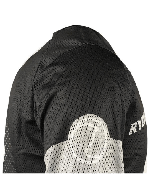 Rynox Switchback Neo Offroad Jersey - Black Grey