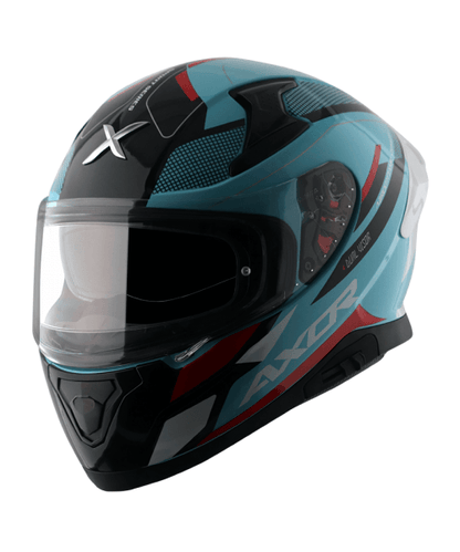 Axor Apex Helmet Turbine Gloss Hex Blue Red