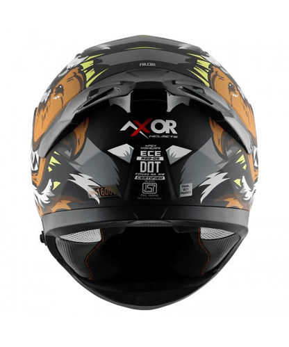 Axor Apex Falcon Helmet - Dull Black Grey