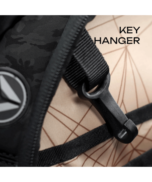 Carbonado Turtle Thigh Bag - Black Camo