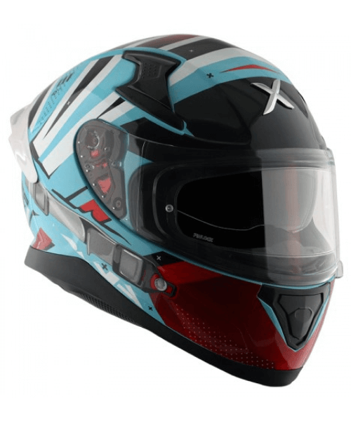 Axor Apex Hex-2 Helmet - Hex Blue Red