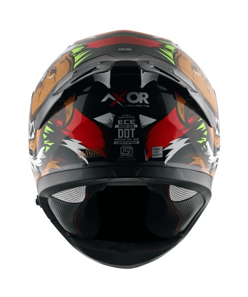 Axor Apex Falcon Helmet - Black Red