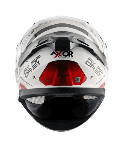 Axor Apex Hex-2 Helmet - White Red