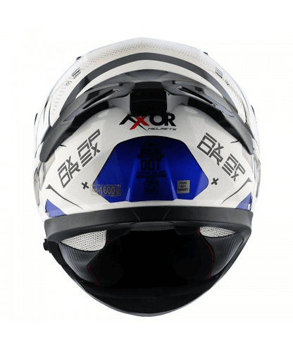 Axor Apex Hex-2 Helmet - White Blue