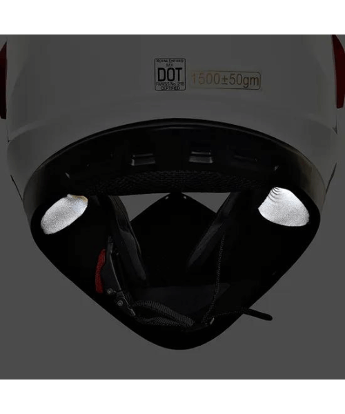 Royal Enfield Escapade Helmet - White & Red