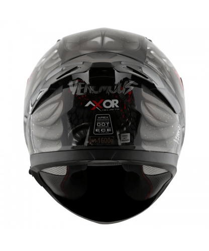 Axor Apex Venomous D/V Helmet - Black Grey