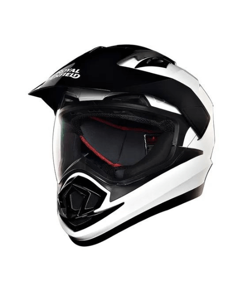 Royal Enfield Escapade Helmet - White & Black