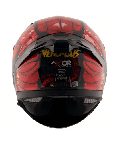 Axor Apex Venomous D/V Helmet - Black Red