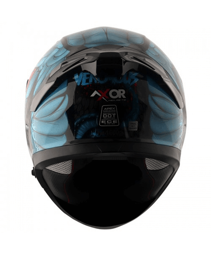 Axor Apex Venomous D/V Helmet - Black Matt Blue