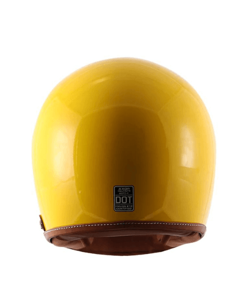 Axor Retro Moto-X Helmet - Yellow