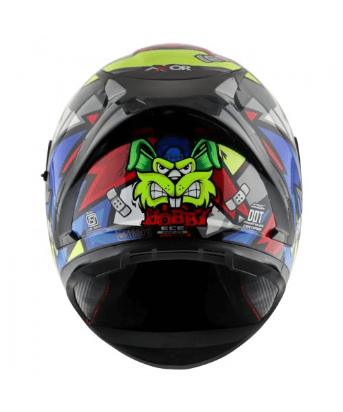 Axor Street Bobby Helmet - Black Red