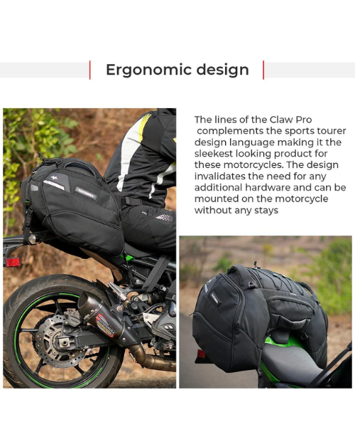 Viaterra Claw Pro Motor Motorcycle Tail Bag