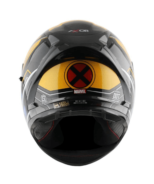 Axor Street Marvel Wolverine Helmet - Black Yellow