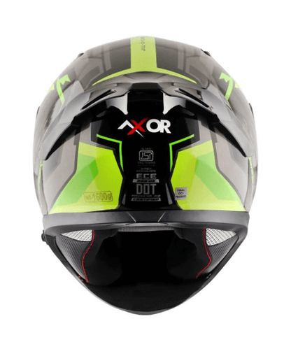 Axor Apex Roadtrip Helmet - Gloss Black Neon Yellow