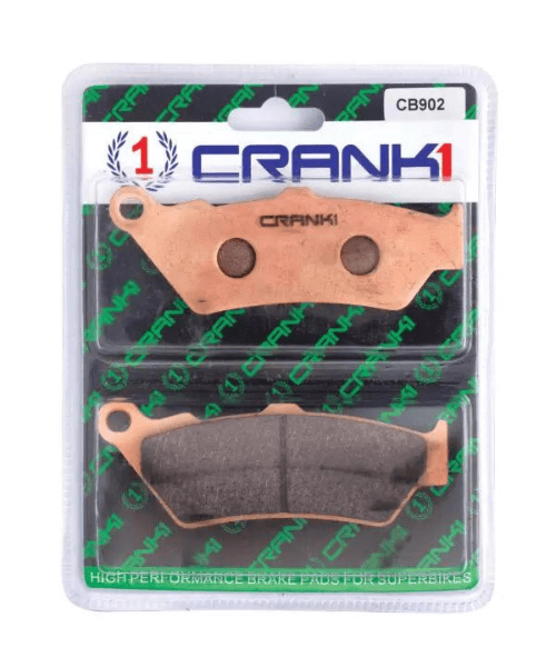 Crank1 Fully Sintered H2 Series Brake Pads for RE Interceptor