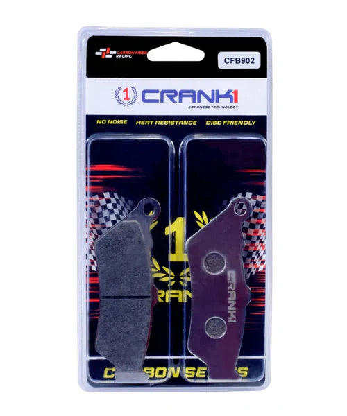 Crank1 Carbon Brake Pads for Harley Davidson Street 750 (2016-2021)