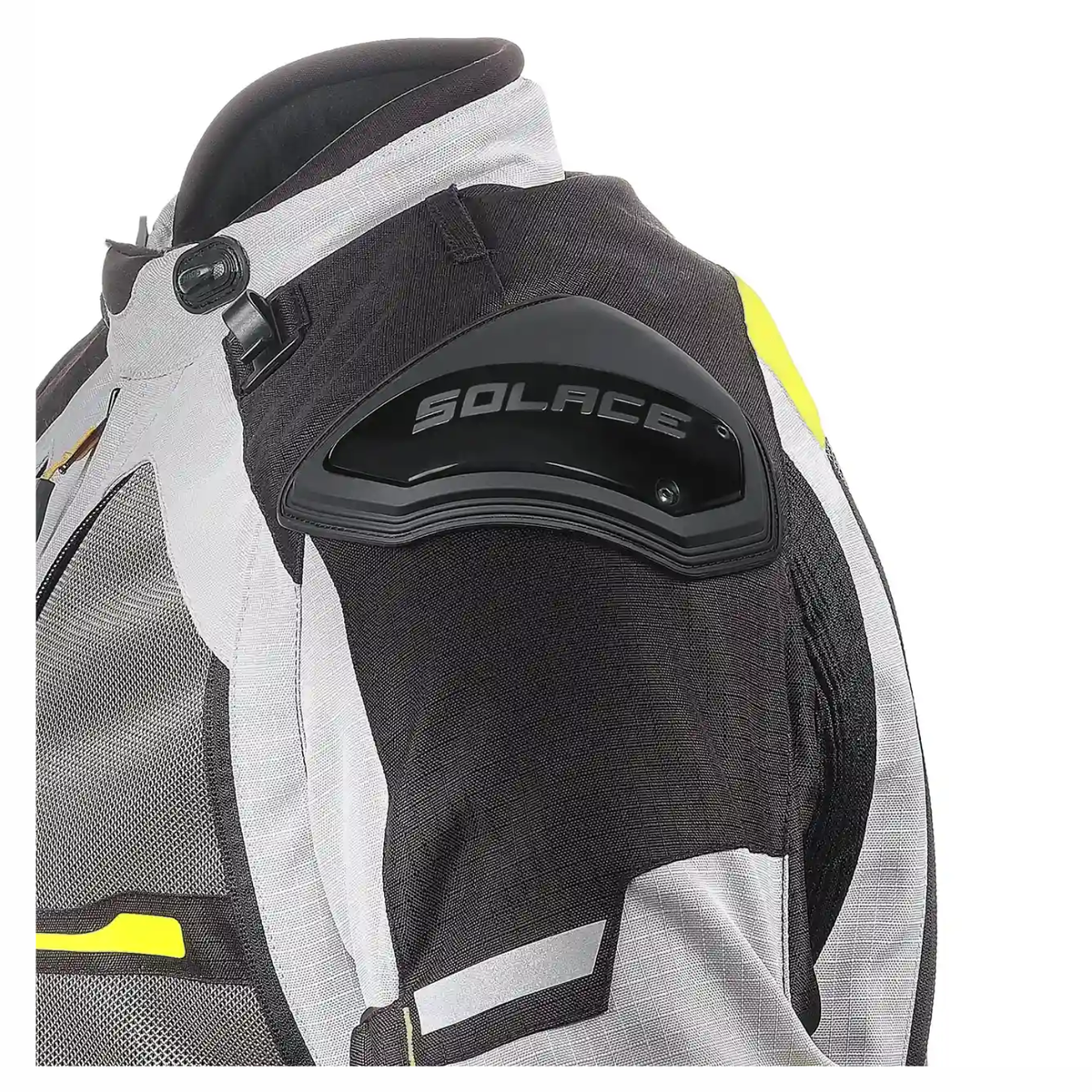 Solace Furious V4.0 Touring Jacket - Grey Black Neon - Solace