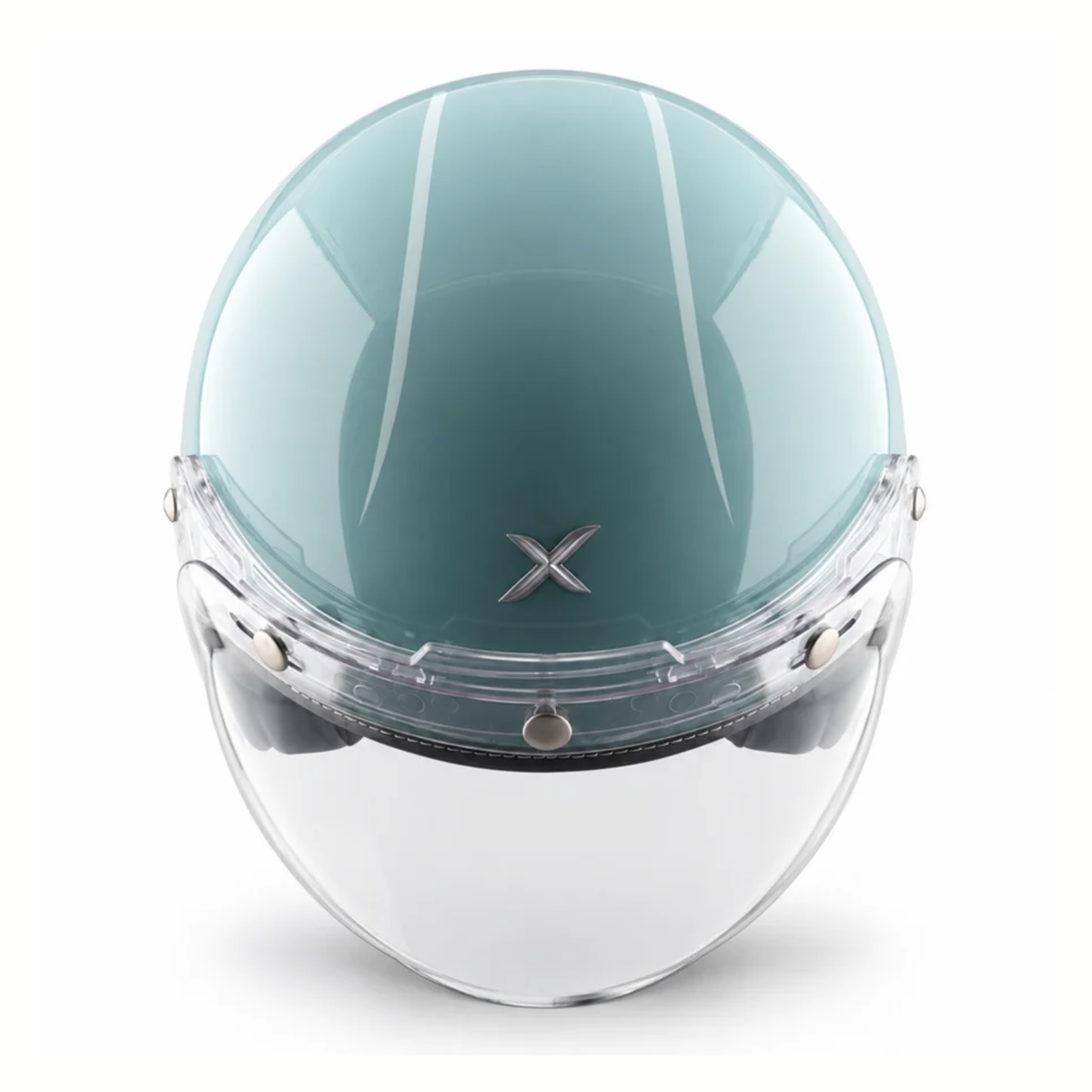 Axor Retro Jet Bygone Helmets - Gloss Ice Ash Blue - AXOR