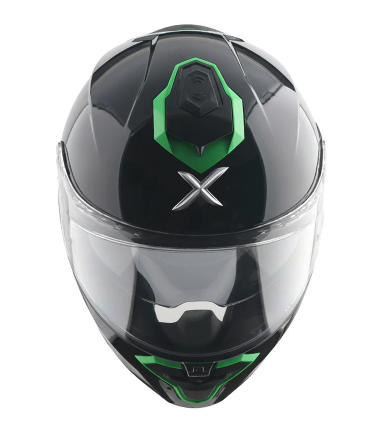 Axor Brutale Corsa Dual Spoiler Helmet - Gloss Black Green