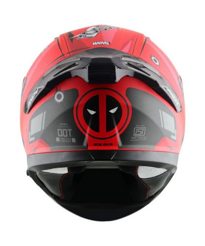 Axor Apex Marvel Deadpool Helmet - Dull Red Black