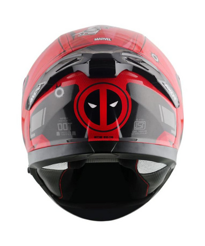 Axor Apex Marvel Deadpool Helmet - Gloss Red Black