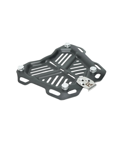 Kolga Bros Aluminium Alloy Carbon Moto Trunk 55L Top Box - Black  - KBMT-05-55