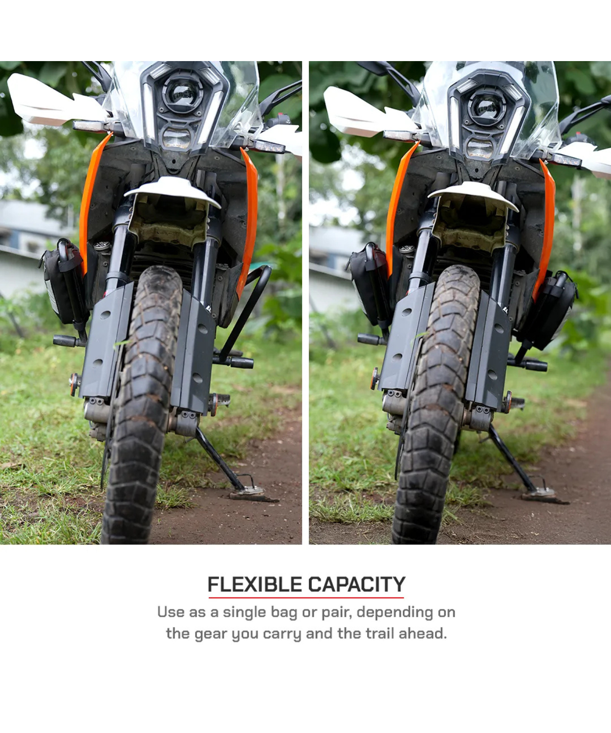 Viaterra Gen 2 Trailpack for KTM Adventure / Enduro 250 / 390 (Set of 2) - 2025 Model