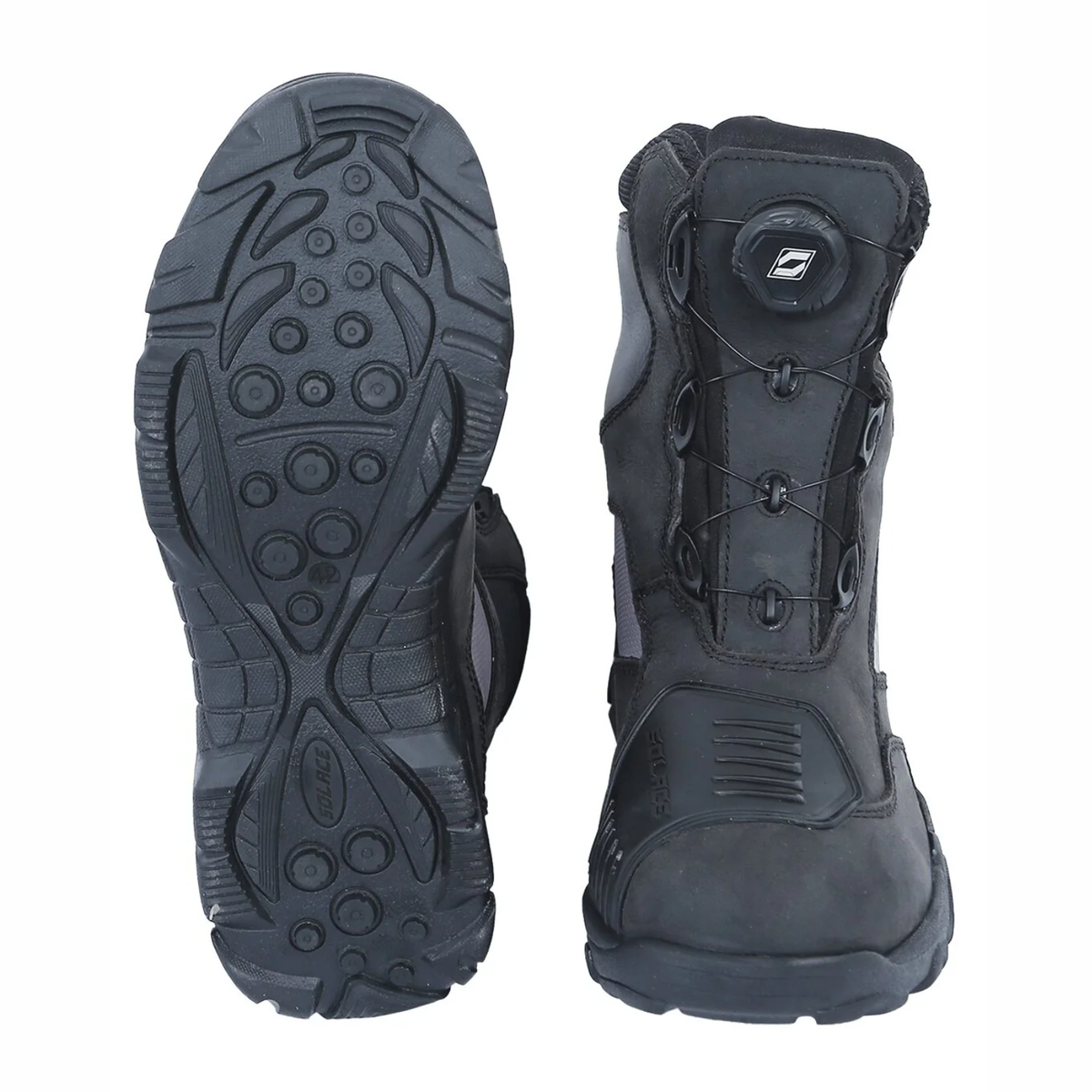 Solace Sparknit Moto Riding Boot - Black