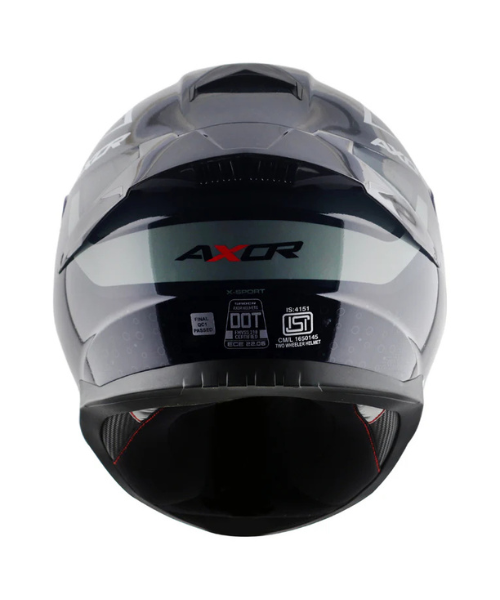 Axor Saber X-Sport Helmet - Gloss Black Blue