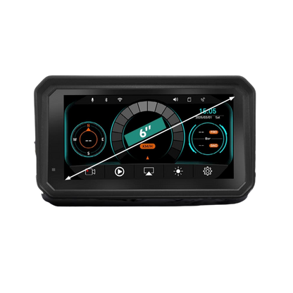 Simtac M8DT Detachable Motorcycle Navigation 6.0 Inch IPS Screen
