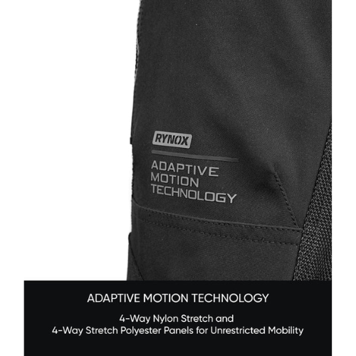 Rynox Outlander Pro CE Certified Class AA Riding Pant - Black