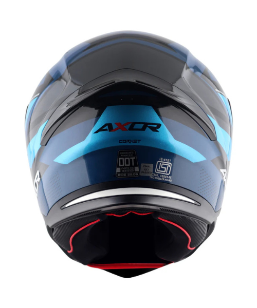 Axor Hunter Cornet Helmet - Gloss Dark Blue Black