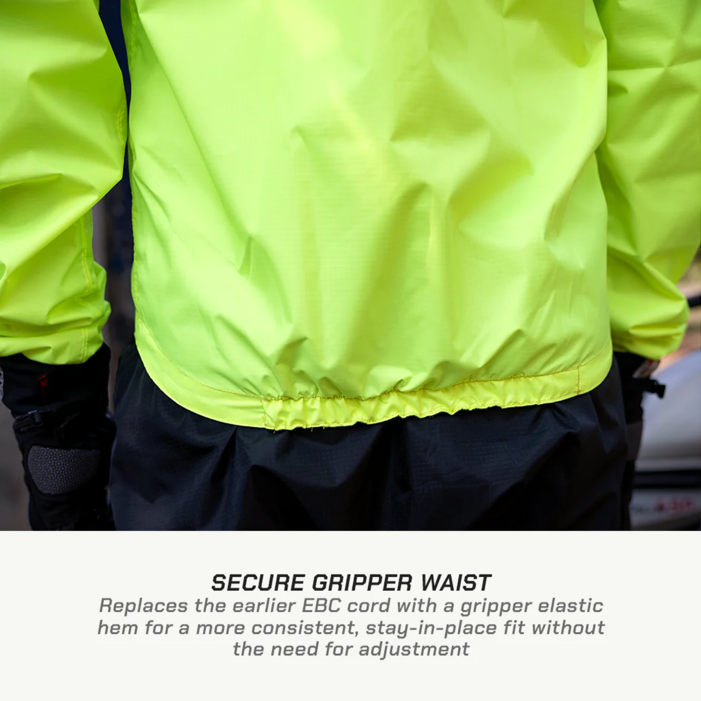 Viaterra B100 Rain Jacket (2026) - Fluoroscent Green