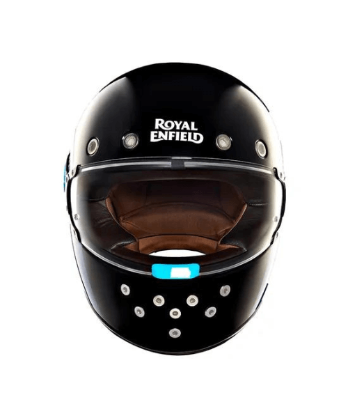 Royal Enfield FF NH44 Lite Gloss Blue Waves - Gloss Black & Blue