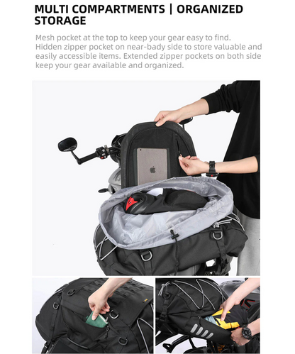 Rhinowalk 50L Waterproof Tail Bag - MT3550