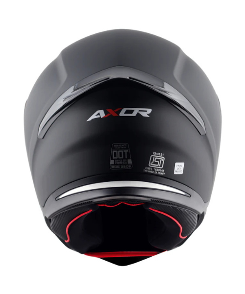 Axor Hunter Solid Color Helmet - Dull Black